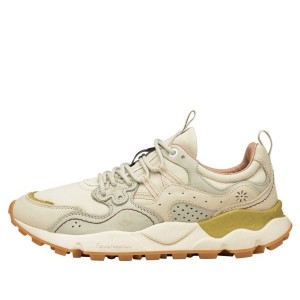 Beige Flower Mountain YAMANO 3 UNI UW Men's Sneakers | SARCHTBVX