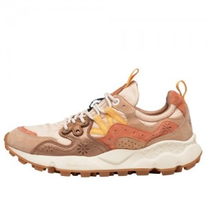 Brown Flower Mountain YAMANO 3 Women's Sneakers | SAJBHTOMZ