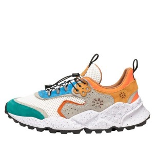 Multicolor Flower Mountain KOTETSU HOOKS Men's Sneakers | SARYZEMWI