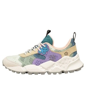 Multicolor Flower Mountain KOTETSU Women's Sneakers | SAEVDZNUI