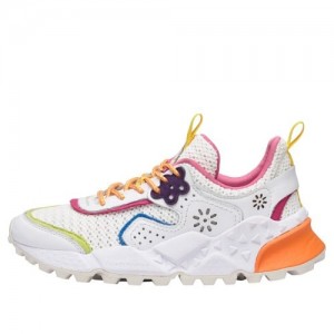 Multicolor Flower Mountain KOTETSU Women's Sneakers | SATUHZMJS