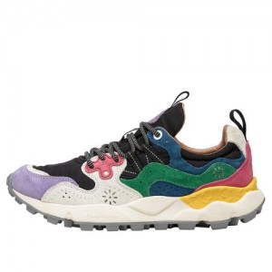 Multicolor Flower Mountain YAMANO 3 Women's Sneakers | SABIJMGKE