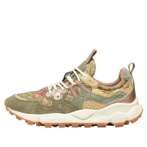 Olive Flower Mountain YAMANO 3 Women's Sneakers | SALBUFTCY