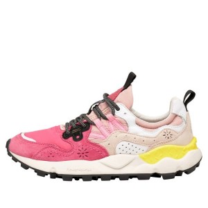 Pink Flower Mountain YAMANO 3 Women's Sneakers | SAVRTUQJD