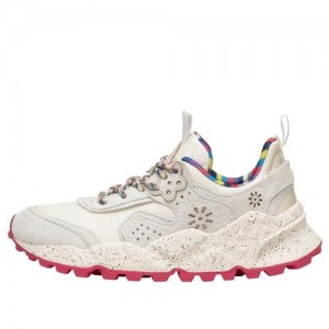 White Flower Mountain KOTETSU Women's Sneakers | SACADJVZG