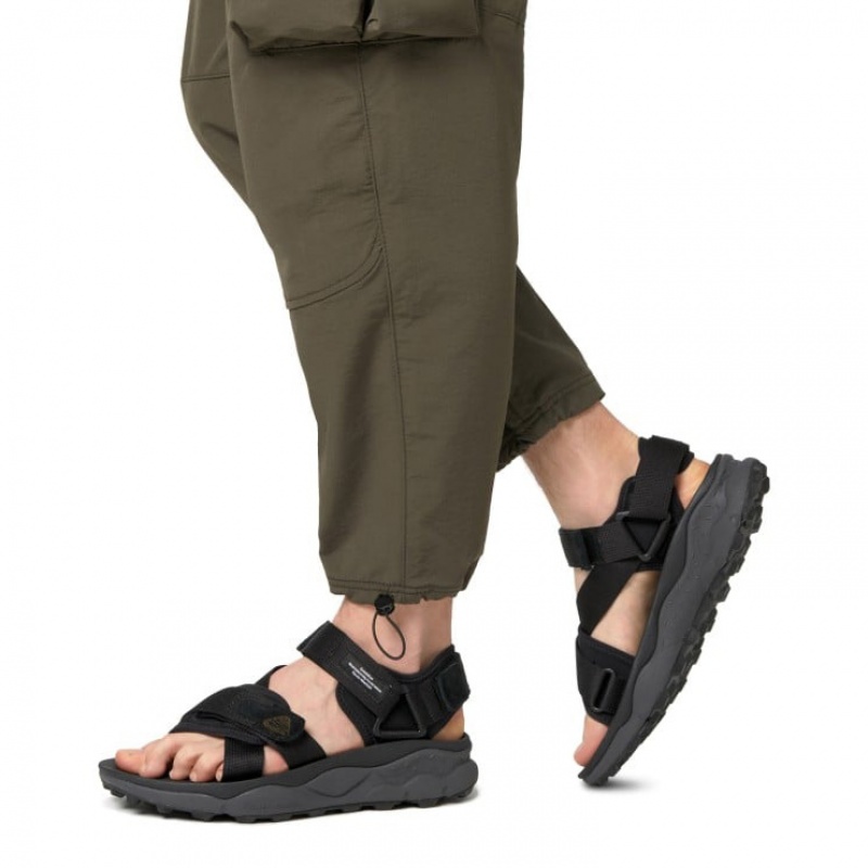 Black Flower Mountain NAZCA 2 Men's Sandals | SATJBNLFX