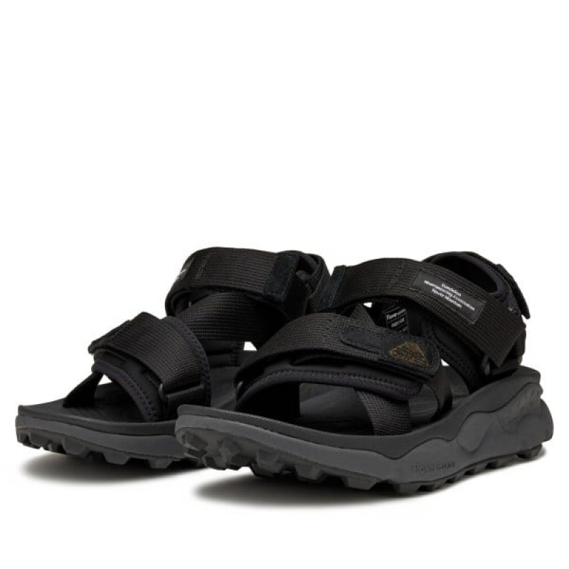 Black Flower Mountain NAZCA 2 Men's Sandals | SATJBNLFX