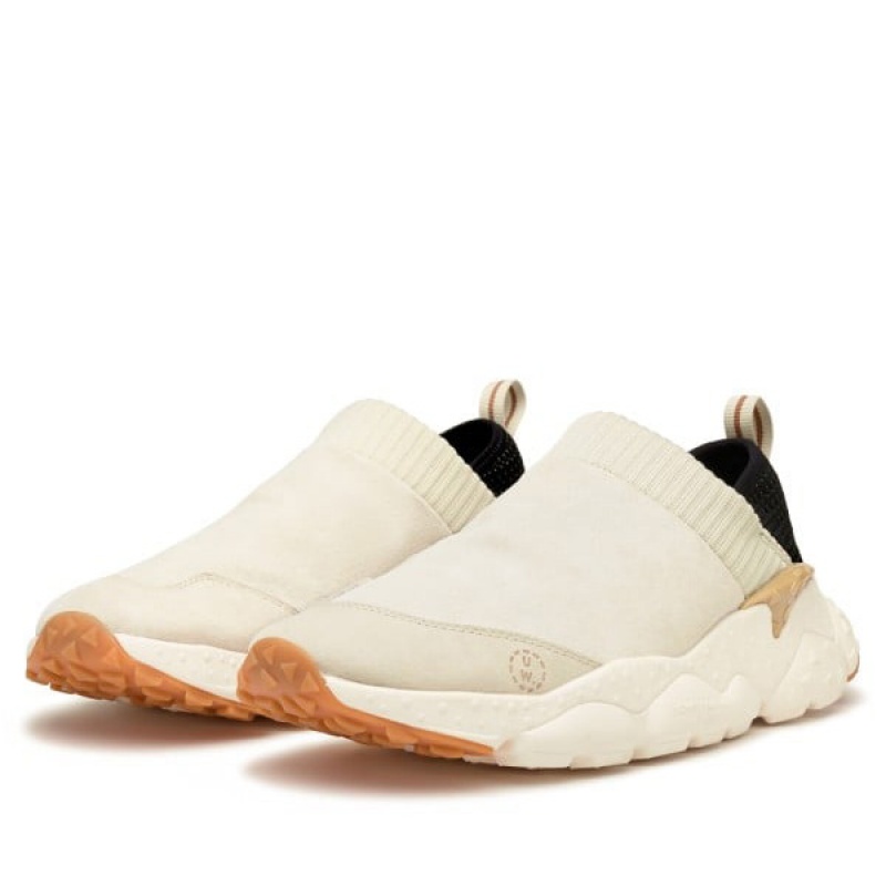 White Flower Mountain CAMP UNI UW Men's Sneakers | SALQTFNYP