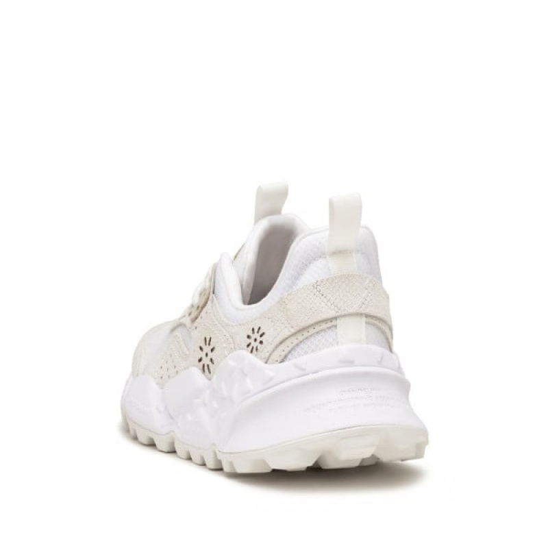 White Flower Mountain KOTETSU Women's Sneakers | SAGWINUSY