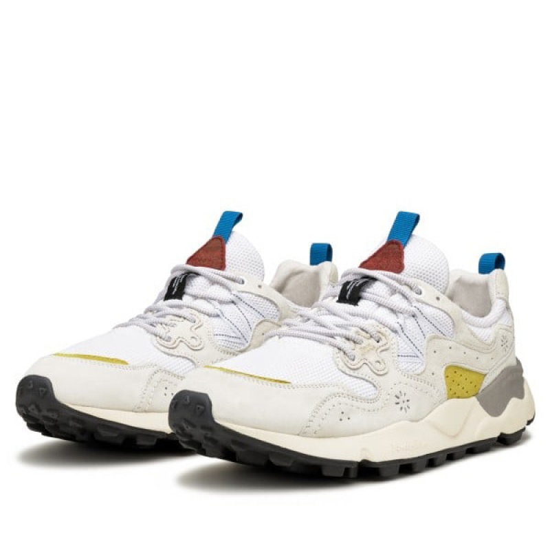 White Flower Mountain YAMANO 3 Men's Sneakers | SADXRHKPJ